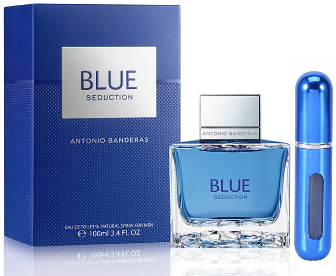 BLUE SEDUCTION + Perfumero  - Perfumeria