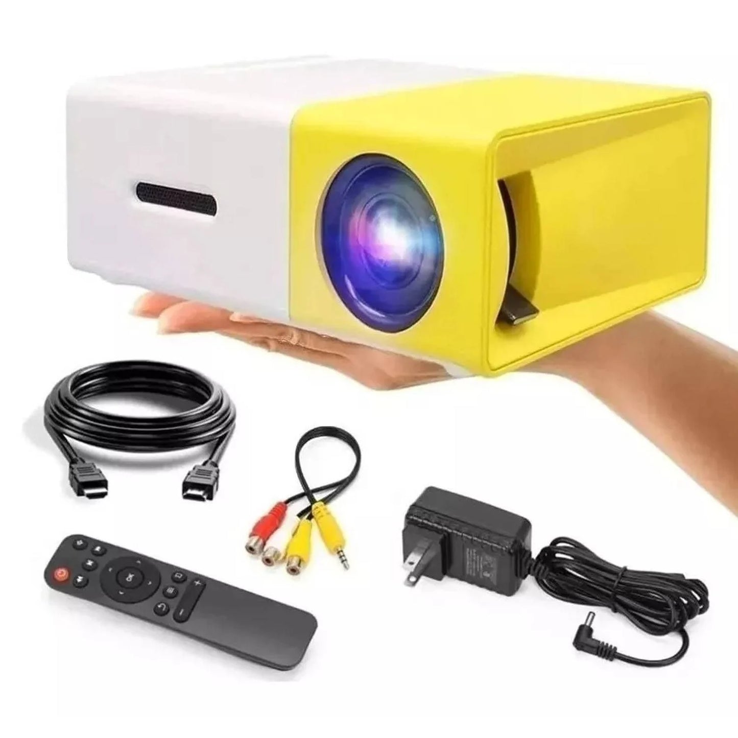 MINI PROYECTOR LED PORTATIL USB HDMI - video beam