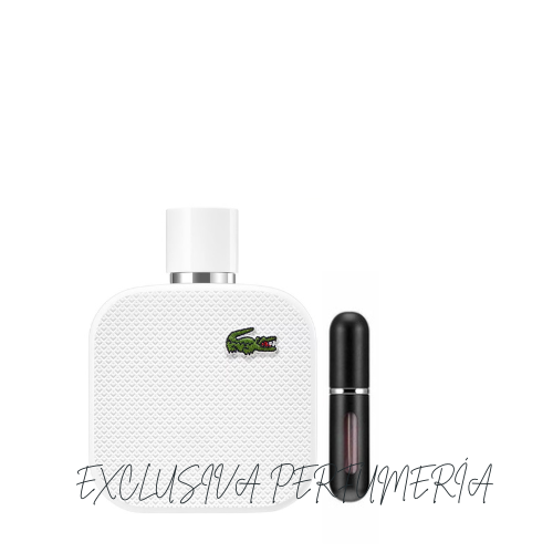 Lacoste blanca+perfumero - Perfumeria