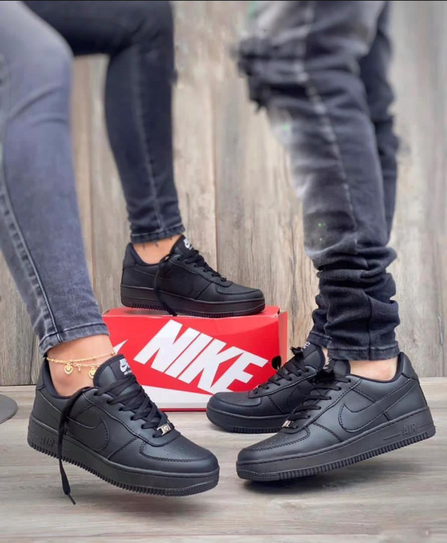 NIKE FORCE ONE BLANO-NEGRO - calzado