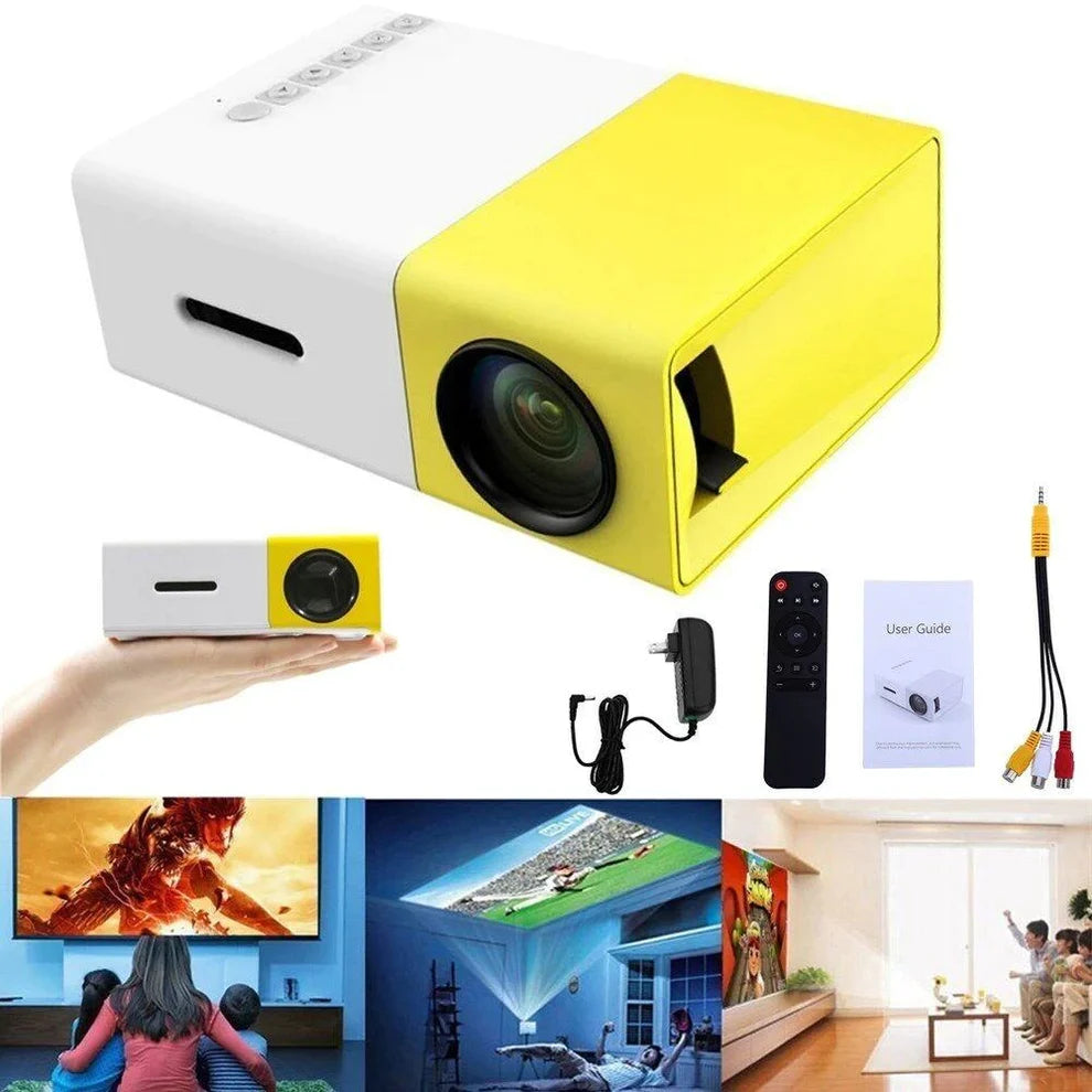 MINI PROYECTOR LED PORTATIL USB HDMI - video beam