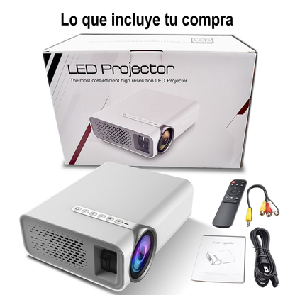 Mini Proyector Beam 2000Lm HD Wifi YG530 - video beam