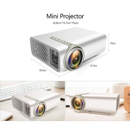 Mini Proyector Beam 2000Lm HD Wifi YG530 - video beam