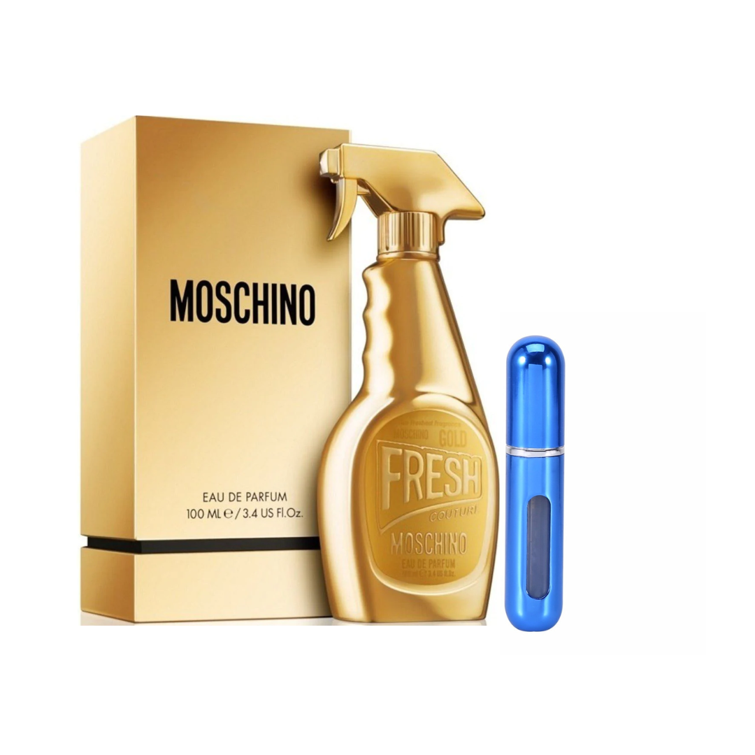 FRESH GOLD MOSCHINO + Perfumero  - Perfumeria