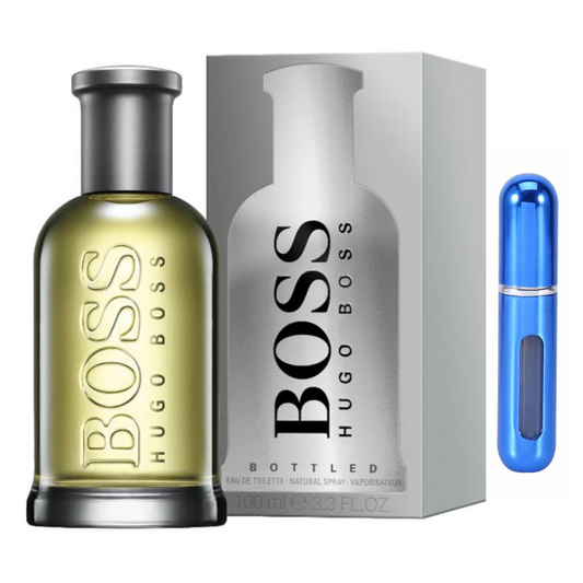 BOTTLED HUGO BOSS + Perfumero  - Perfumeria