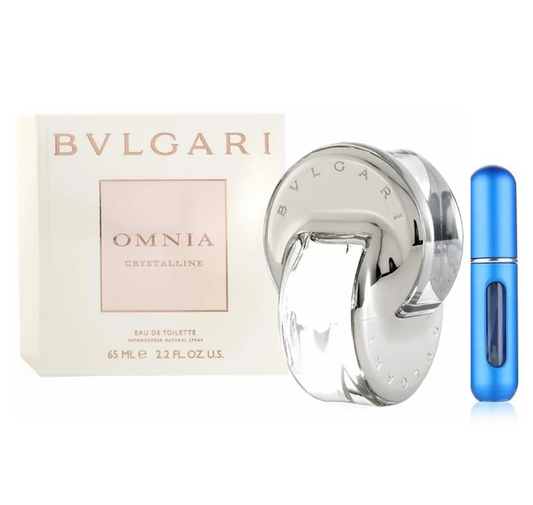 BVLGARY OMNIA CRYSTALLINE + Perfumero  - Perfumeria