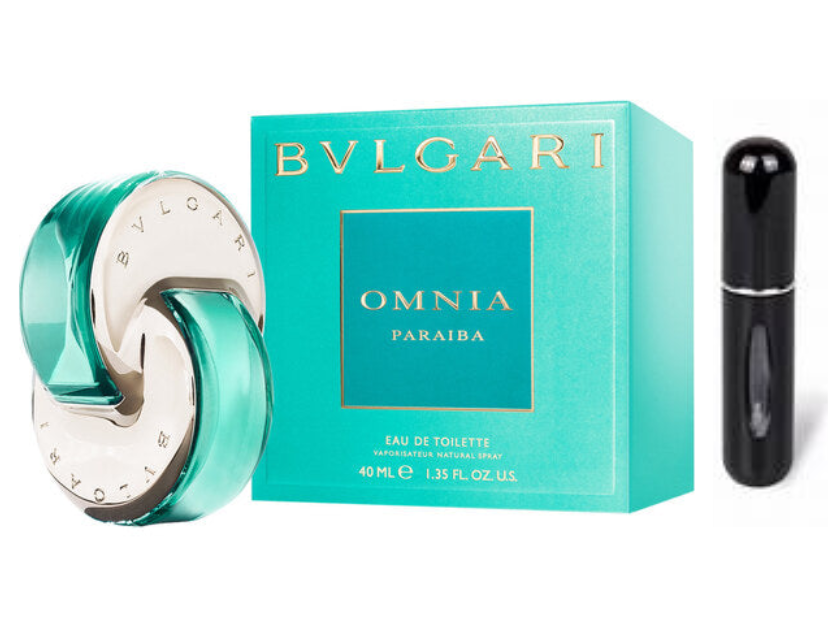 BVLGARI OMNIA PARAIBA + Perfumero  - Perfumeria