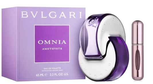 BVLGARI OMNIA AMETHYSTE + Perfumero  - Perfumeria